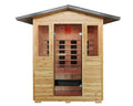 Grandby 3-Person Outdoor Infrared Sauna - by SunRay Saunas