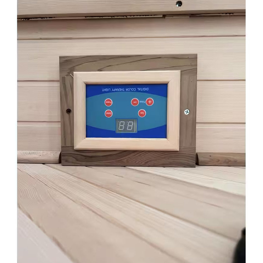 4-Person Cedar Corner Infrared Sauna