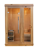 Aston 1-2 Person Indoor Traditional Sauna - By SunRay Sauna
