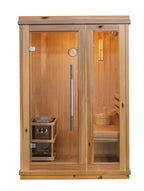 Aston 1-2 Person Indoor Traditional Sauna - By SunRay Sauna