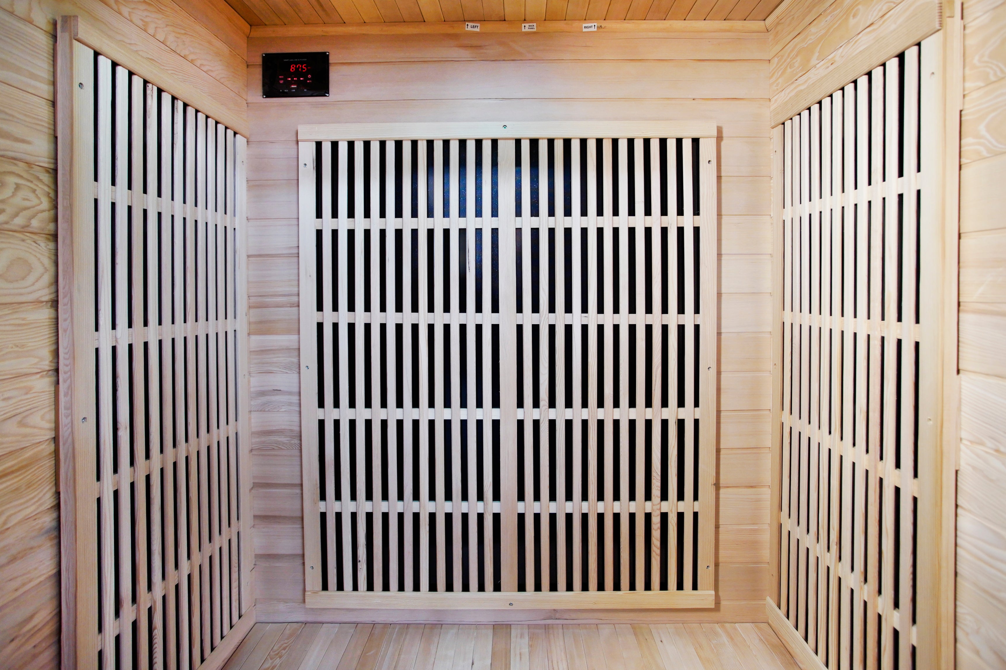 SunRay Saunas brand, Evansport 2-Person Indoor Infrared Sauna