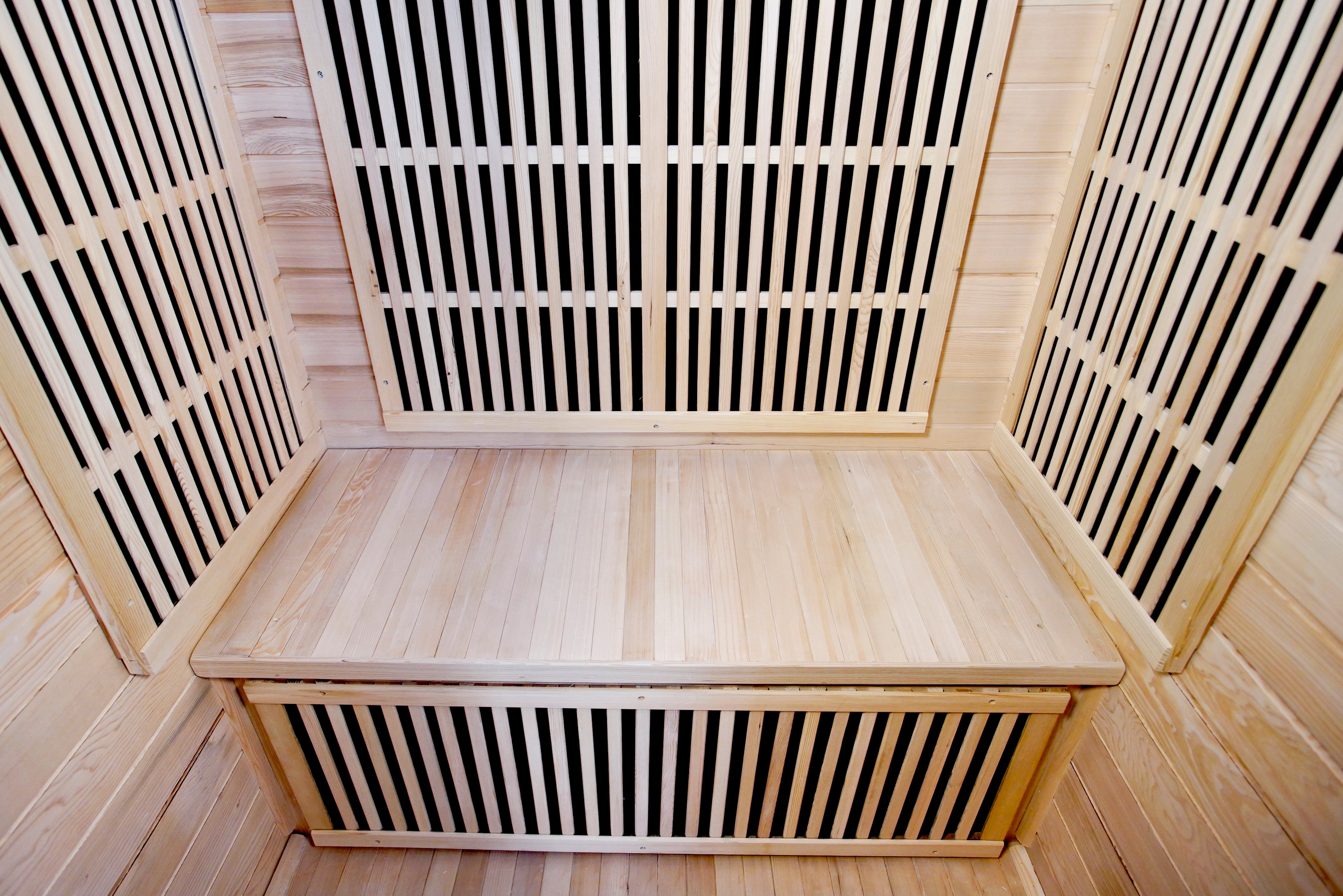 SunRay Saunas brand, Evansport 2-Person Indoor Infrared Sauna