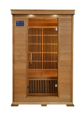 SunRay Saunas brand, Evansport 2-Person Indoor Infrared Sauna