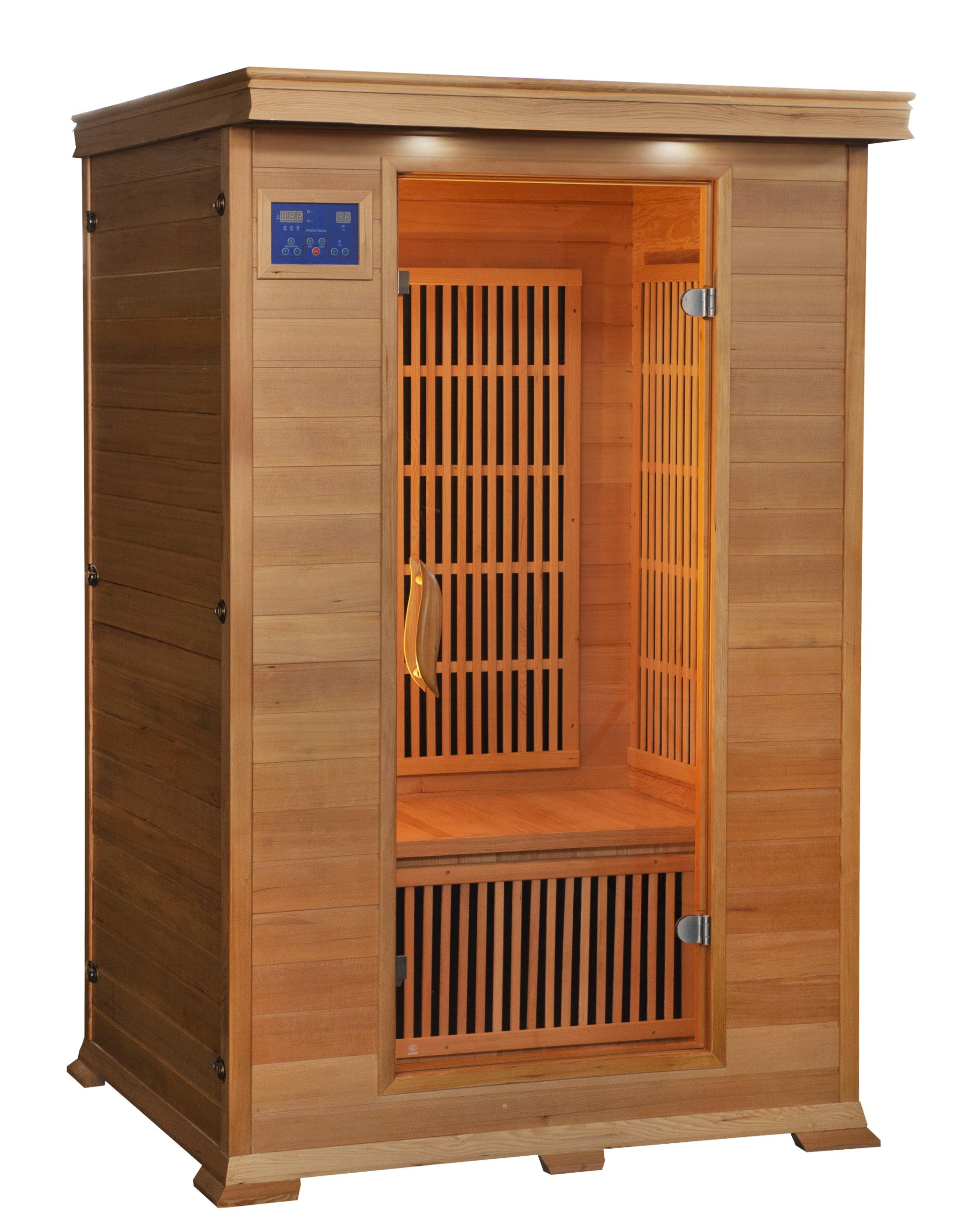 SunRay Saunas brand, Evansport 2-Person Indoor Infrared Sauna