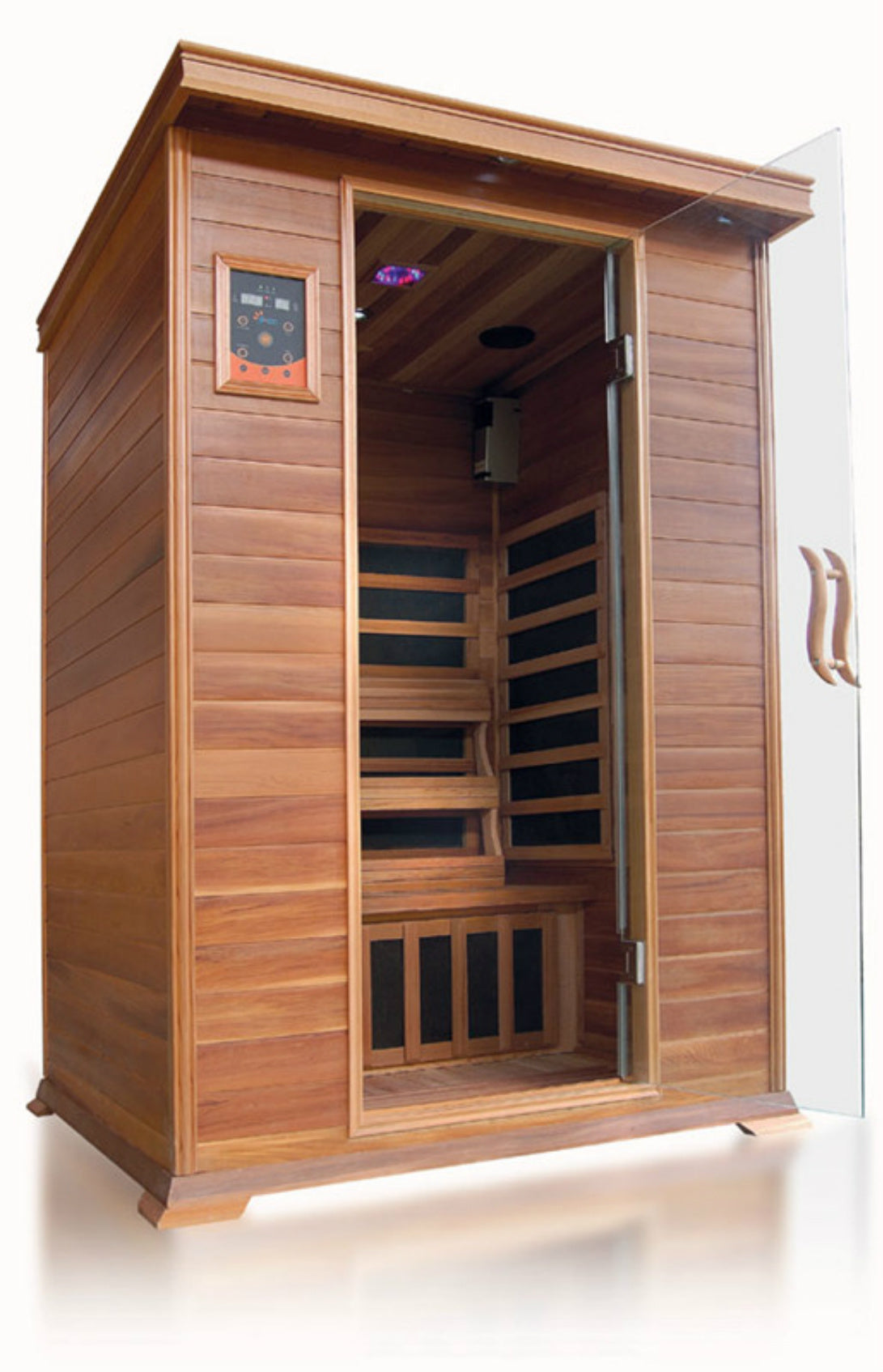 SunRay Saunas brand, Sierra 2-Person Indoor Infrared Sauna
