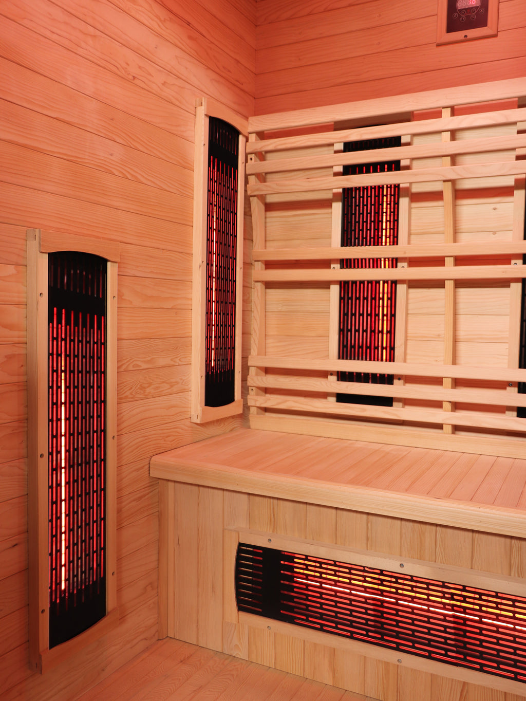 Logan 2-Person Modern Outdoor Sauna - By SunRay Sauna