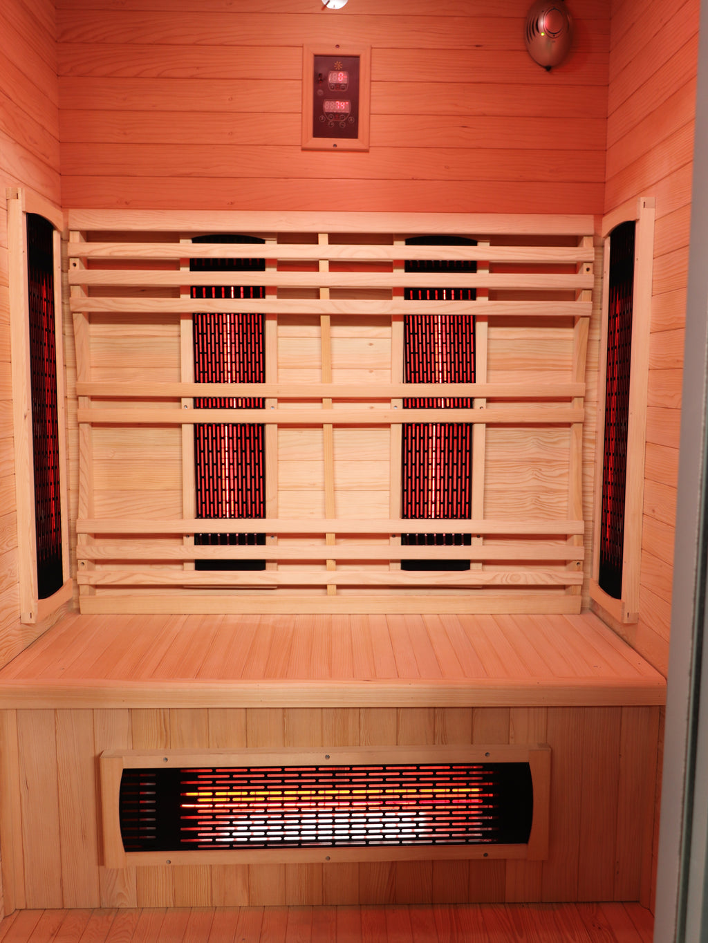 Logan 2-Person Modern Outdoor Sauna - By SunRay Sauna