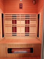 Logan 2-Person Modern Outdoor Sauna - By SunRay Sauna
