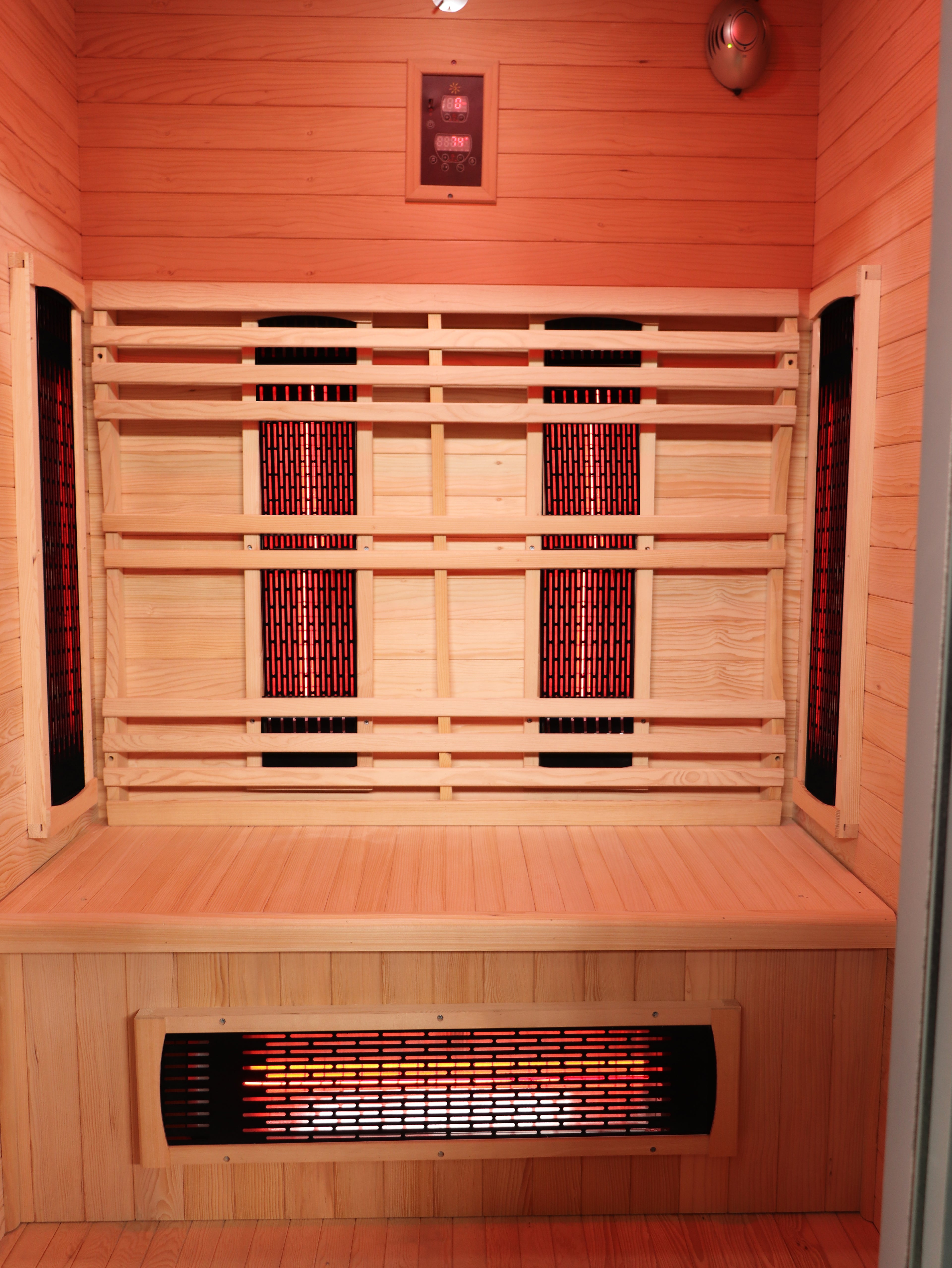 Logan 2-Person Modern Outdoor Sauna - By SunRay Sauna