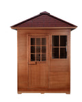 Freeport 3-Person Outdoor Traditional Sauna - by SunRay Sauna