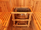 Aurora 2-4 Person Outdoor Barrel Sauna - by SunRay Saunas