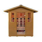 Cayenne 4-person outdoor infrared sauna - By SunRay Sauna