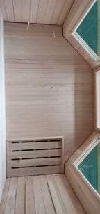SunRay Sauna brand, Tiburon Traditional 4-Person Indoor Steam Sauna