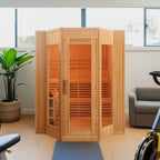 SunRay Sauna brand, Tiburon Traditional 4-Person Indoor Steam Sauna