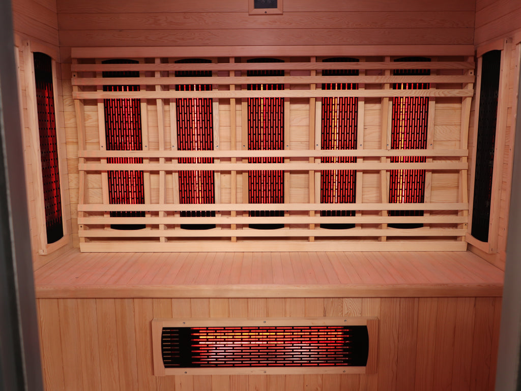 Pacific 4-Person Outdoor Sauna - By Sunray Sauna