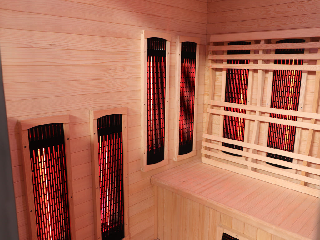 Pacific 4-Person Outdoor Sauna - By Sunray Sauna