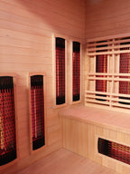 Pacific 4-Person Outdoor Sauna - By Sunray Sauna