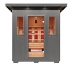 Pacific 4-Person Outdoor Sauna - By Sunray Sauna