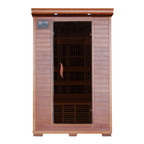HeatWave Brand, Yukon 2-Person Cedar Infrared Sauna with 6 Carbon Heaters