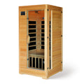 HeatWave Brand, Buena Vista 1-2 Person Hemlock Infrared Sauna with 4 Carbon Heaters