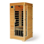 HeatWave Brand, Buena Vista 1-2 Person Hemlock Infrared Sauna with 4 Carbon Heaters