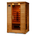 HeatWave Brand, Coronado 2-Person Hemlock Infrared Sauna with 5 Ceramic Heaters
