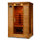 HeatWave Brand, Coronado 2-Person Hemlock Infrared Sauna with 5 Ceramic Heaters