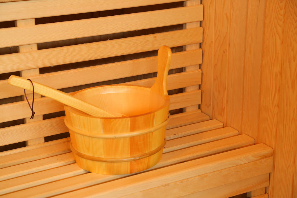 SunRay Saunas brand,  Baldwin 2-Person Indoor Traditional Sauna