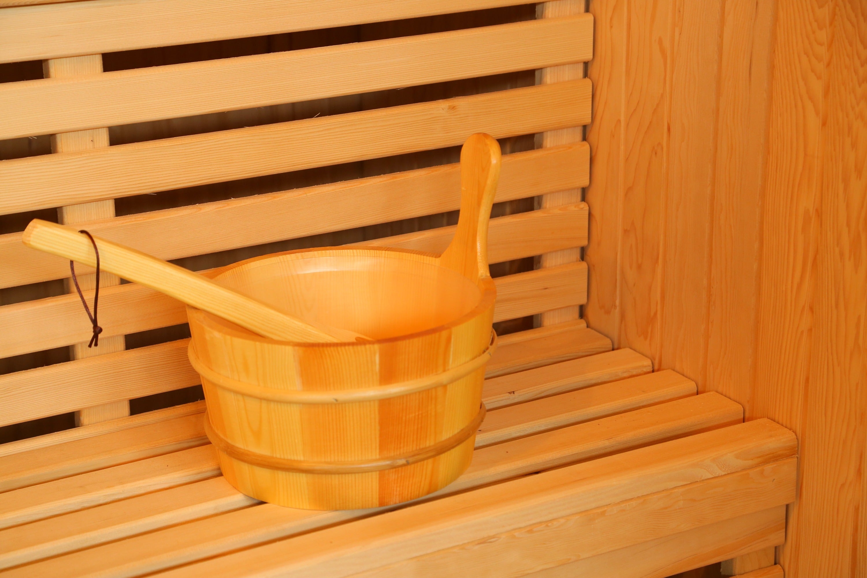 SunRay Saunas brand,  Baldwin 2-Person Indoor Traditional Sauna