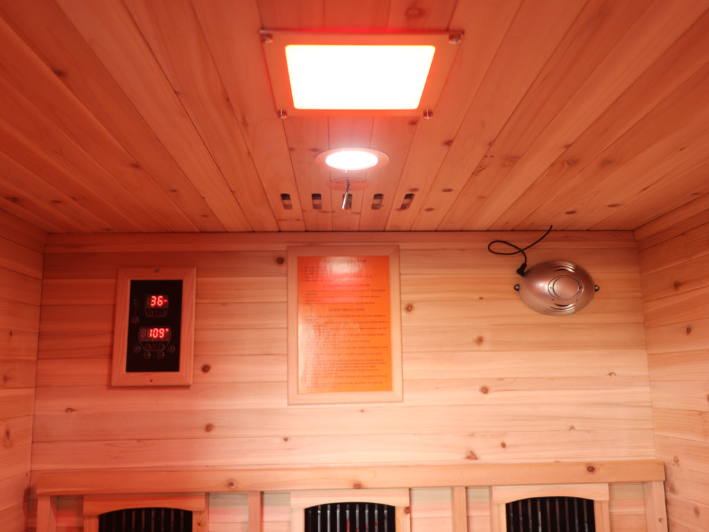 SunRay Sauna brand, Burlington 2-Person Outdoor Infrared Sauna