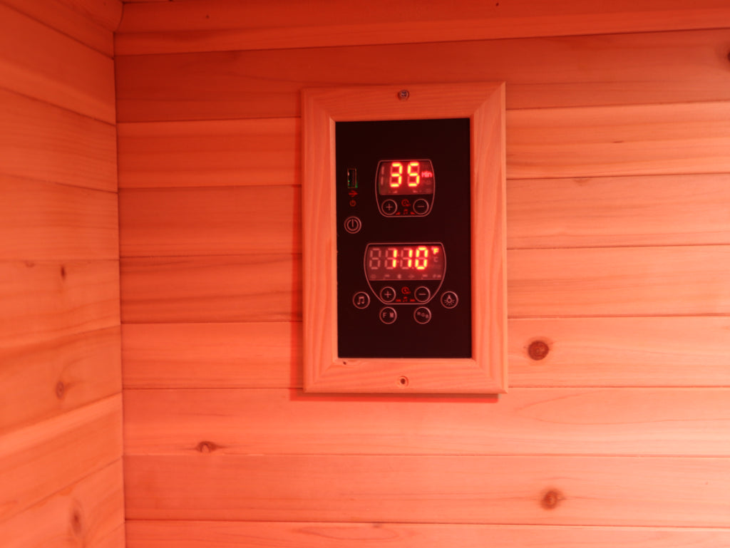 SunRay Sauna brand, Burlington 2-Person Outdoor Infrared Sauna