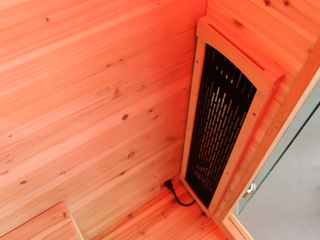 SunRay Sauna brand, Burlington 2-Person Outdoor Infrared Sauna