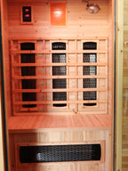 SunRay Sauna brand, Burlington 2-Person Outdoor Infrared Sauna