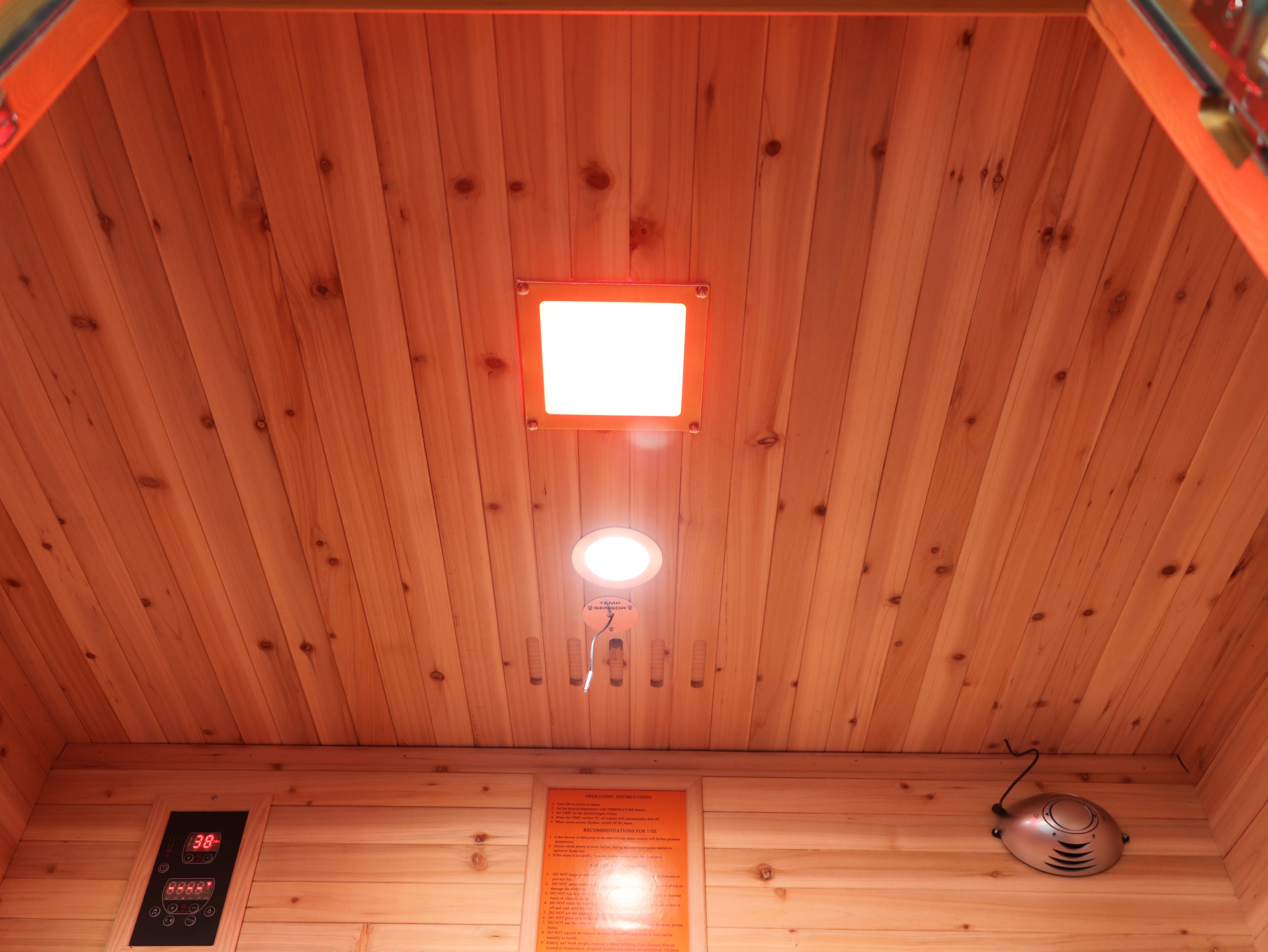 Grandby 3-Person Outdoor Infrared Sauna - by SunRay Saunas