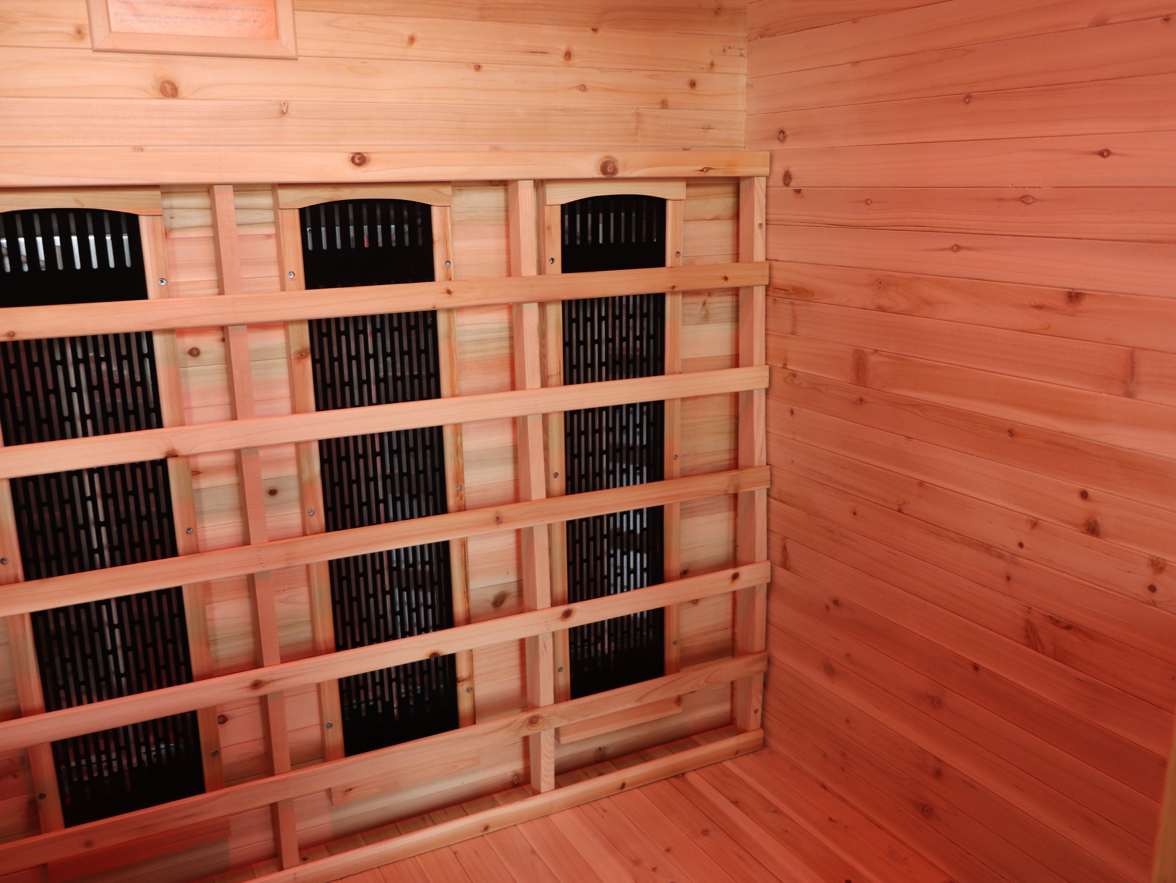 Grandby 3-Person Outdoor Infrared Sauna - by SunRay Saunas