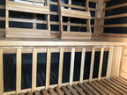 Savannah 3 Person Cedar Indoor Infrared Sauna w/Carbon Heaters - by SunRay Saunas