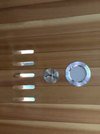 Savannah 3 Person Cedar Indoor Infrared Sauna w/Carbon Heaters - by SunRay Saunas