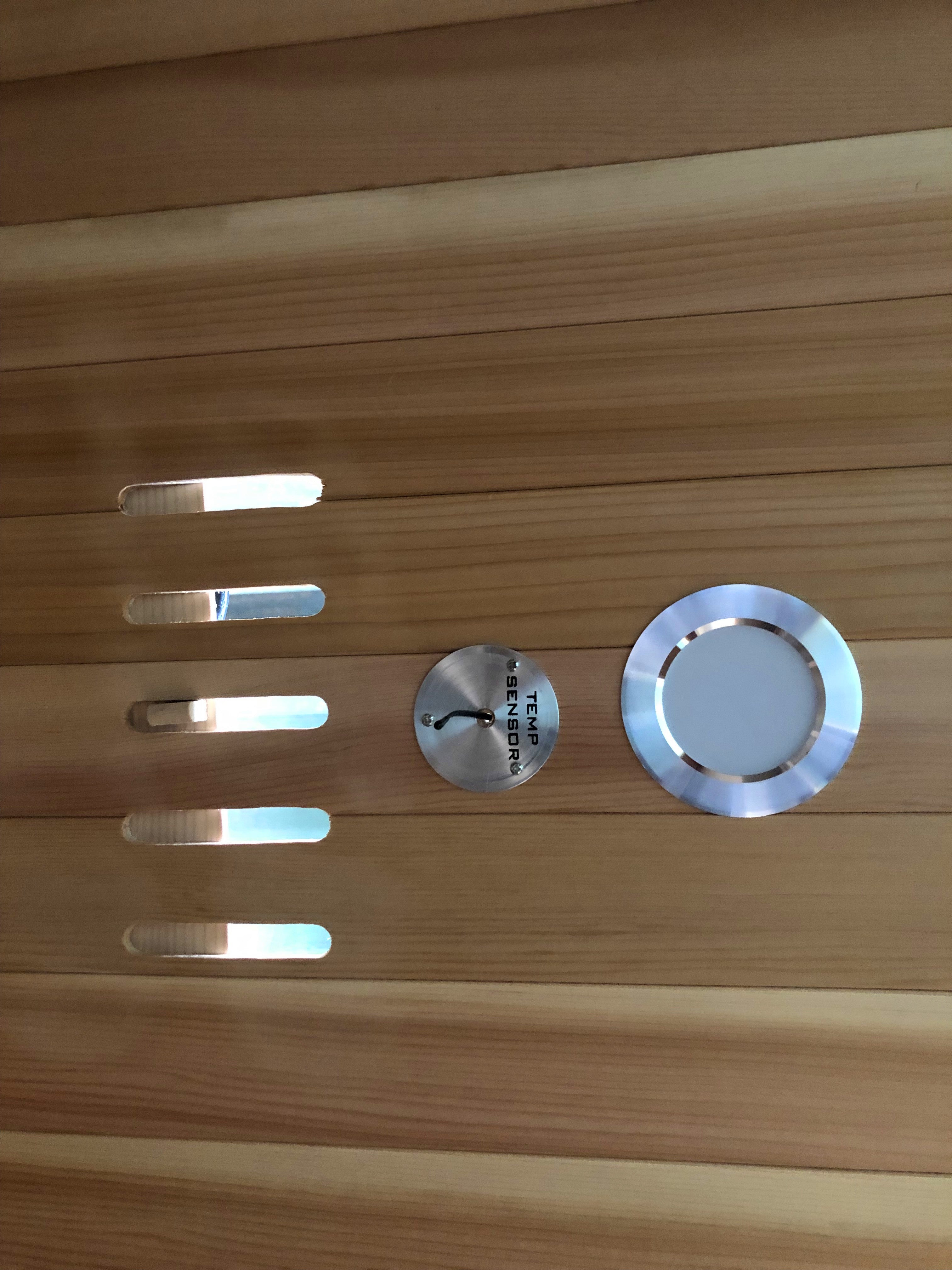 Savannah 3 Person Cedar Indoor Infrared Sauna w/Carbon Heaters - by SunRay Saunas