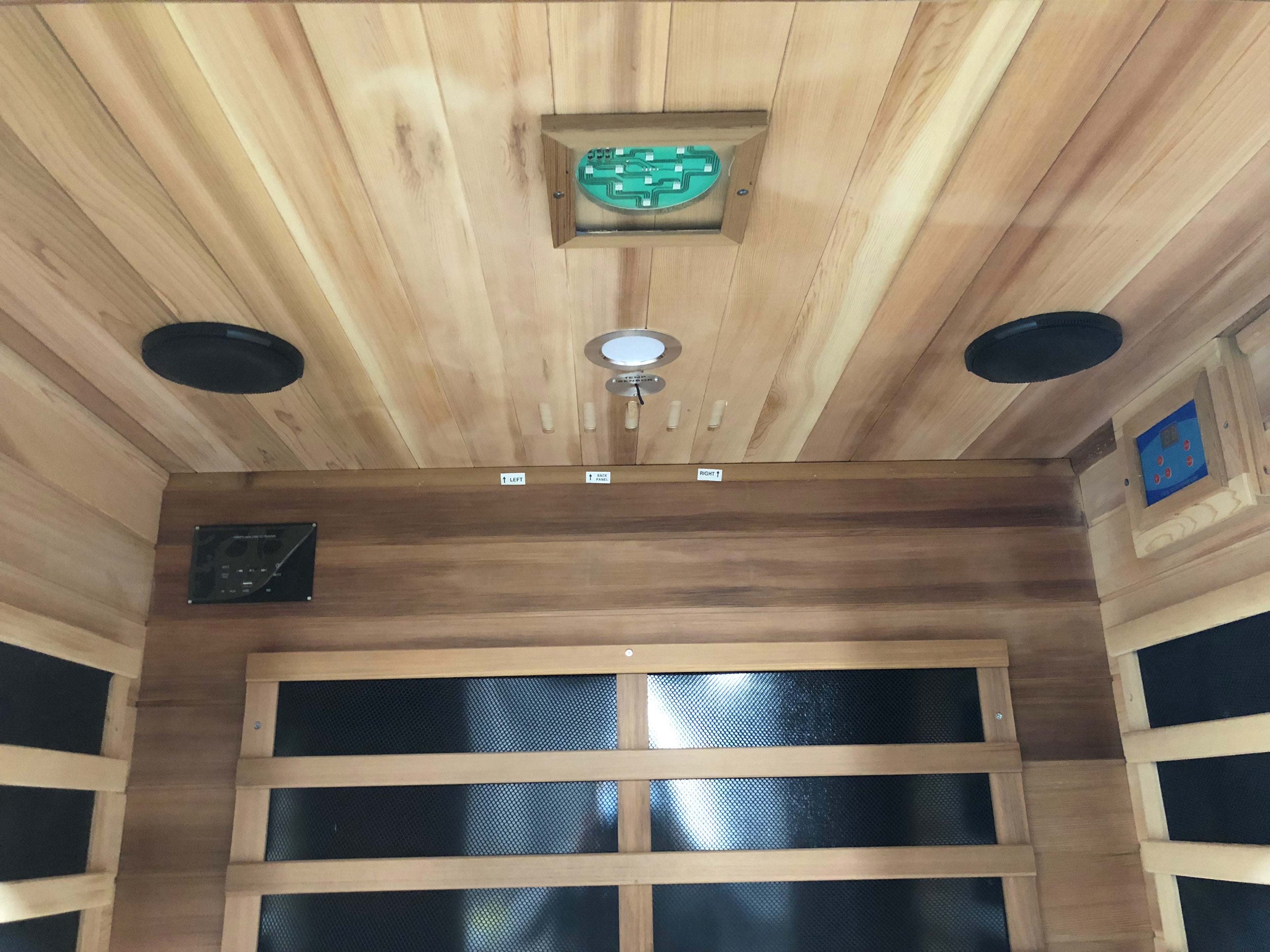 SunRay Saunas brand, Sierra 2-Person Indoor Infrared Sauna
