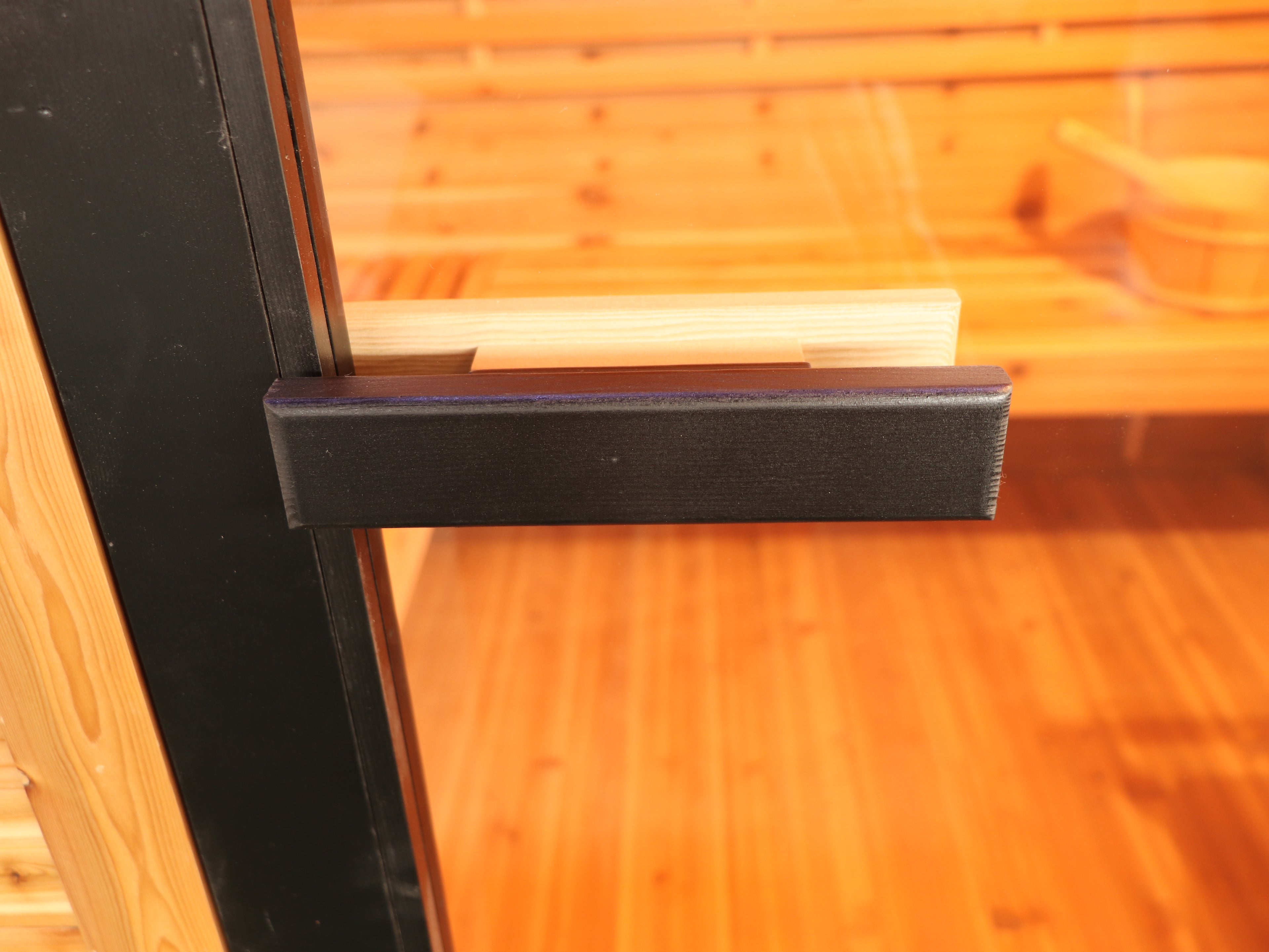 Denali 4-Person Contemporary Outdoor Sauna - by SunRay Sauna