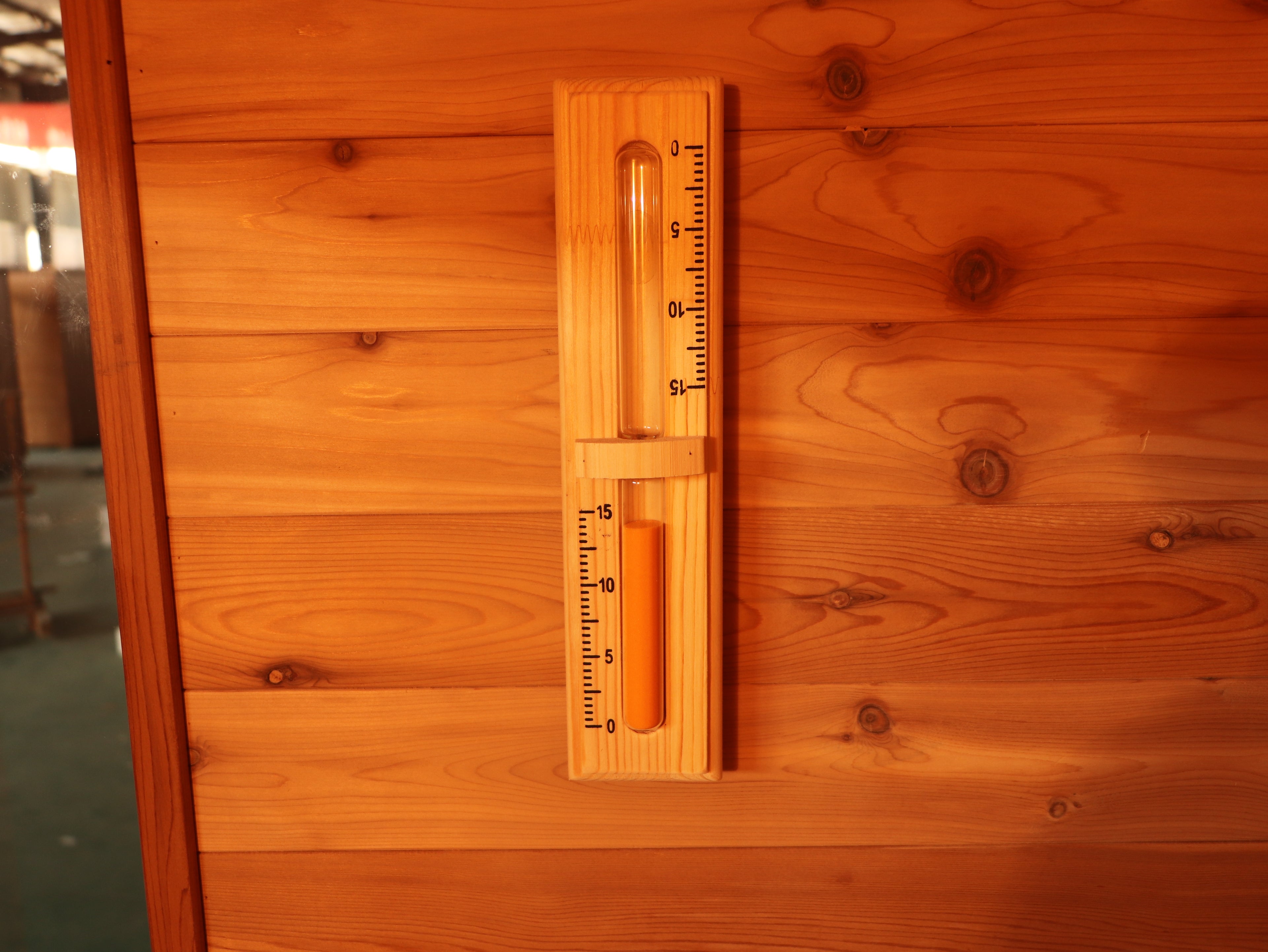 Denali 4-Person Contemporary Outdoor Sauna - by SunRay Sauna