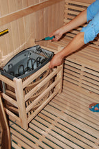 SunRay Sauna brand, Tiburon Traditional 4-Person Indoor Steam Sauna